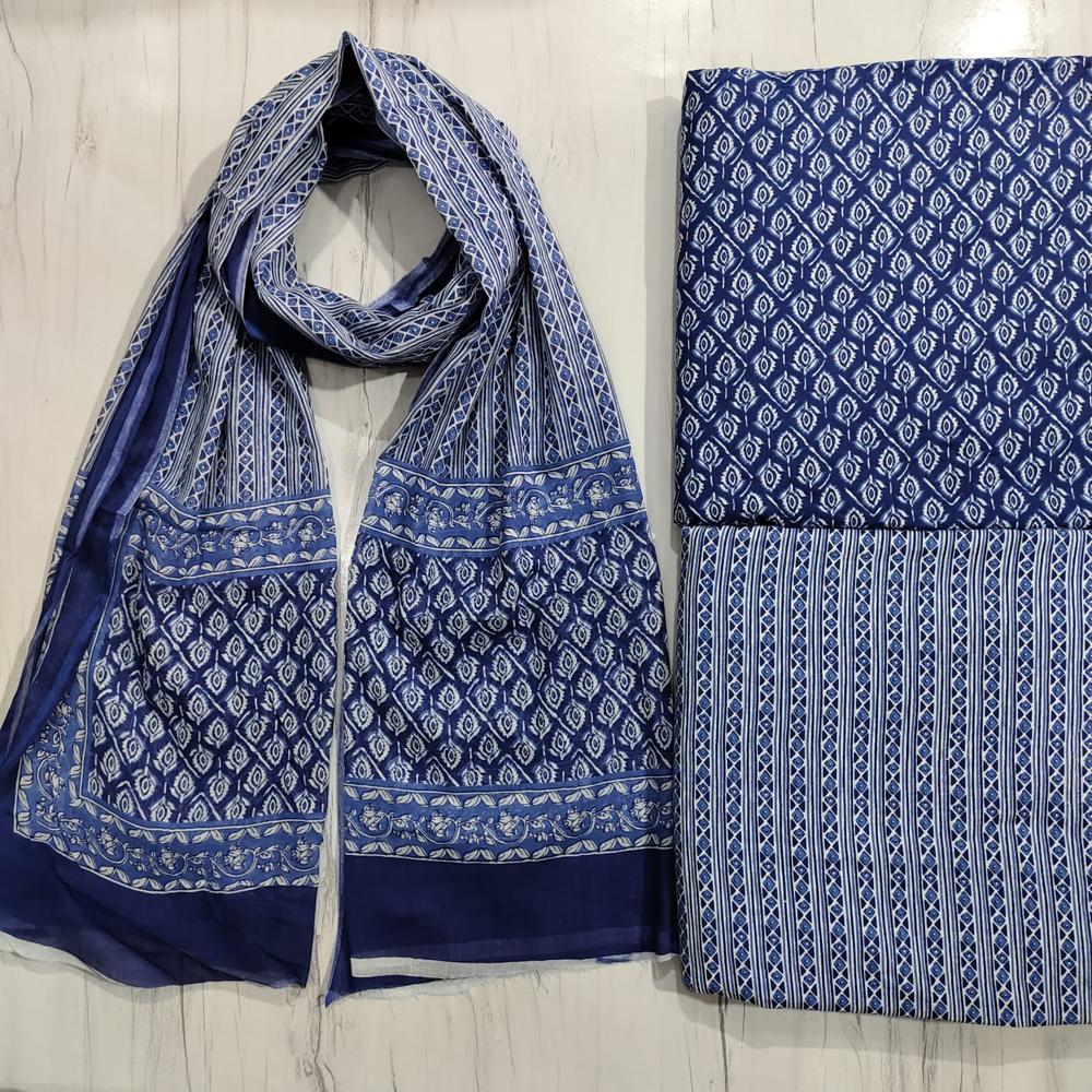 Cambric Cotton Dress Material