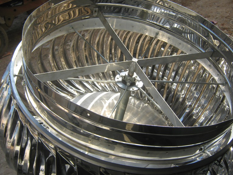 21 Inch Wind Driven Turbo Ventilator