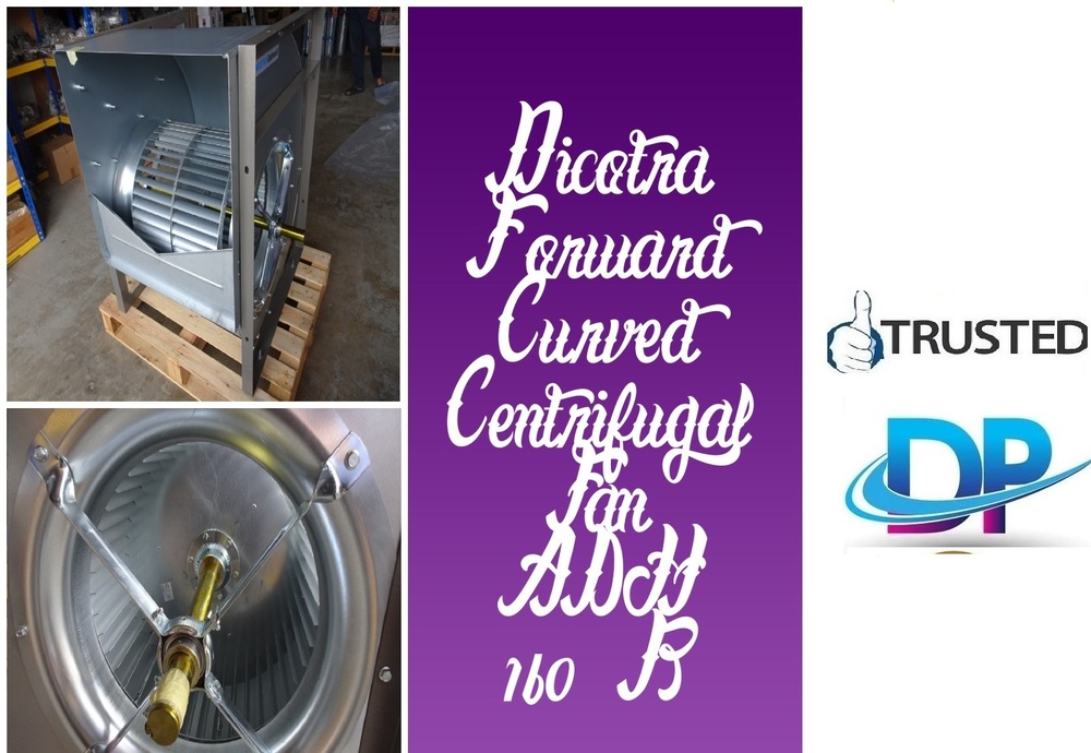 Nicotra Forward Curved Centrifugal Fan ADH 160 R | Double Inlet Belt Driven Fan
