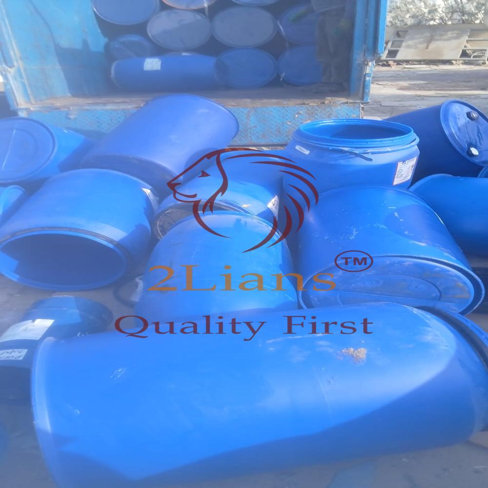 HDPE drums regrind blue