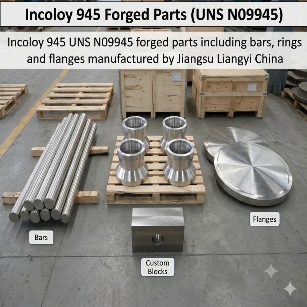 Incoloy 945 UNS N09945  Alloy 945 Forged Parts for Oil & Gas, Subsea, Chemical  Wellhead Parts, Valve Bodies, Rings & Flanges to NACE MR0175  Jiangsu Liangyi