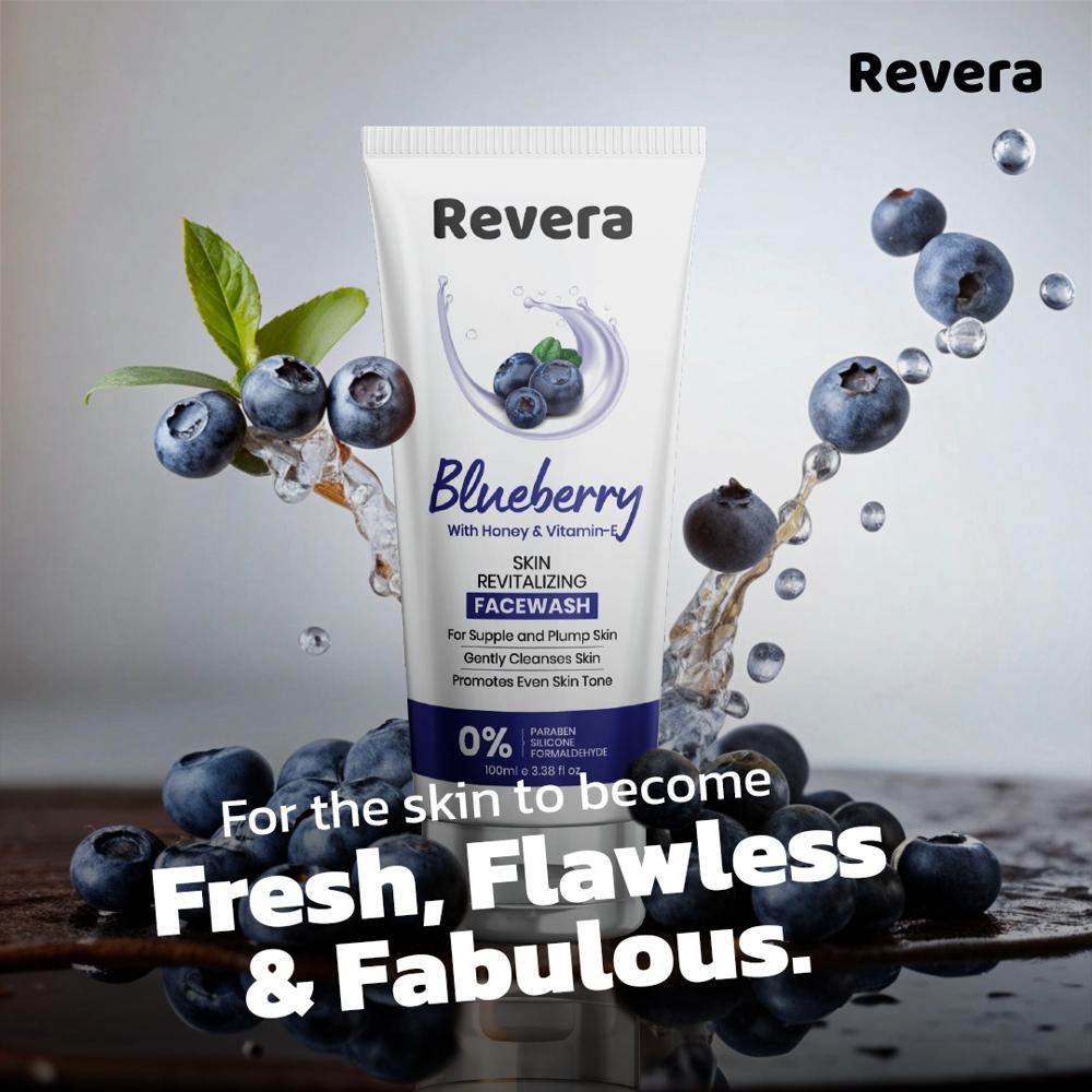 Revera Blueberry Face Wash Derma Company Franchise