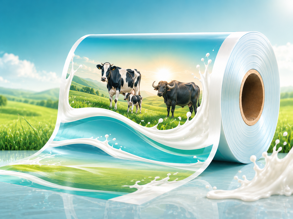 Printed Dairy Film Roll