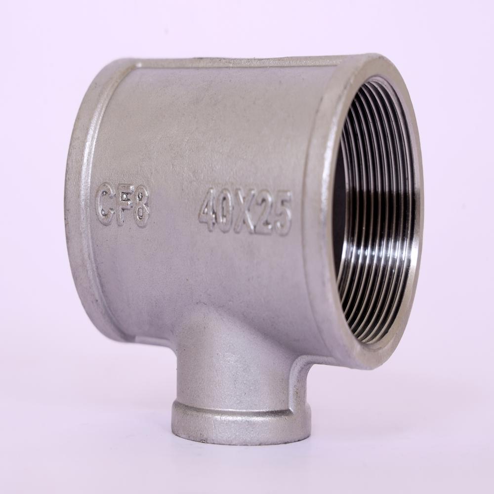 Stainless Steel Reducing Tee - Coating Type: Uncoated
