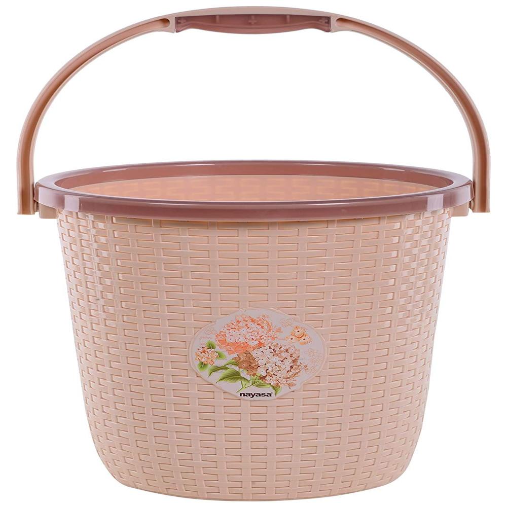 Nayasa Plastic Cane Bucket 25L