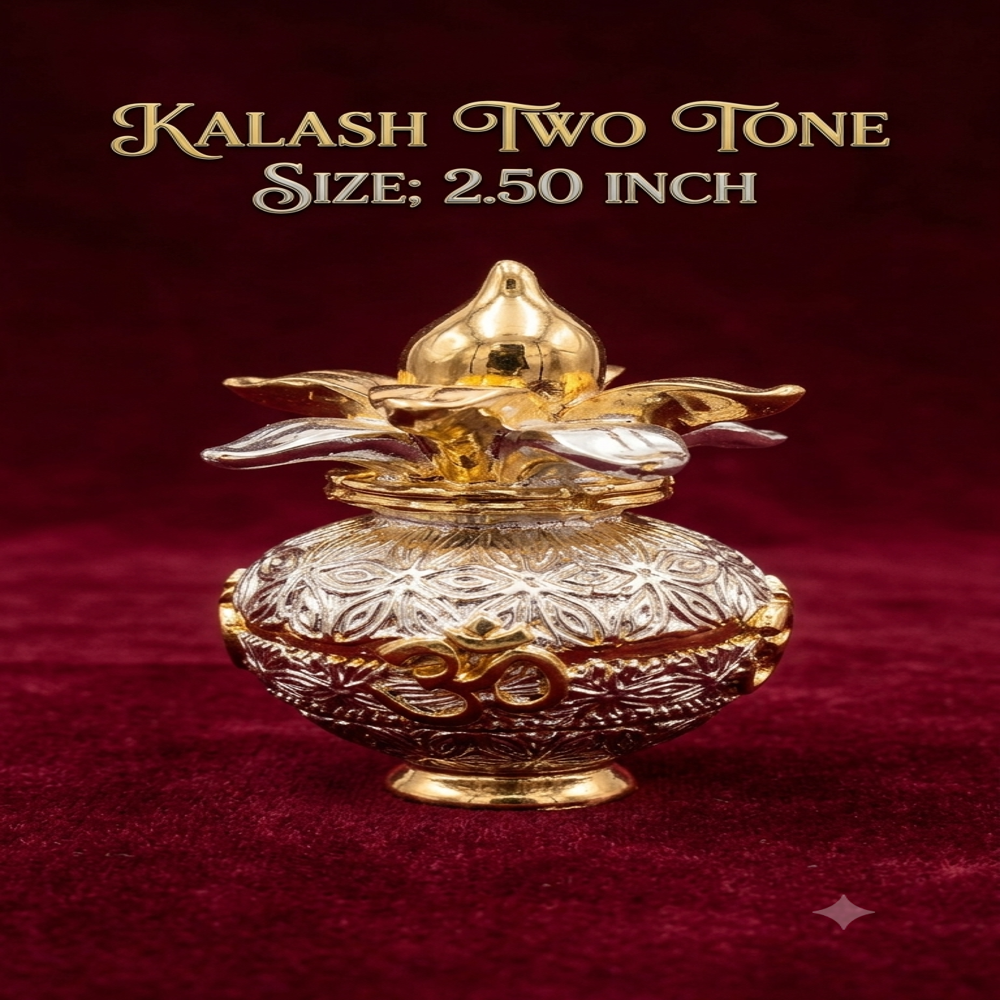 Silver Plated Kalash - Regional Style: Indian