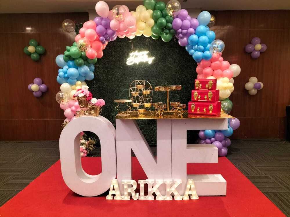 Birthday Decoration Setup