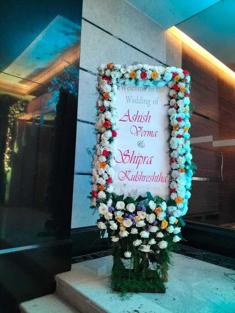 Entrance Decoration By KISMIS D J R EVENTS