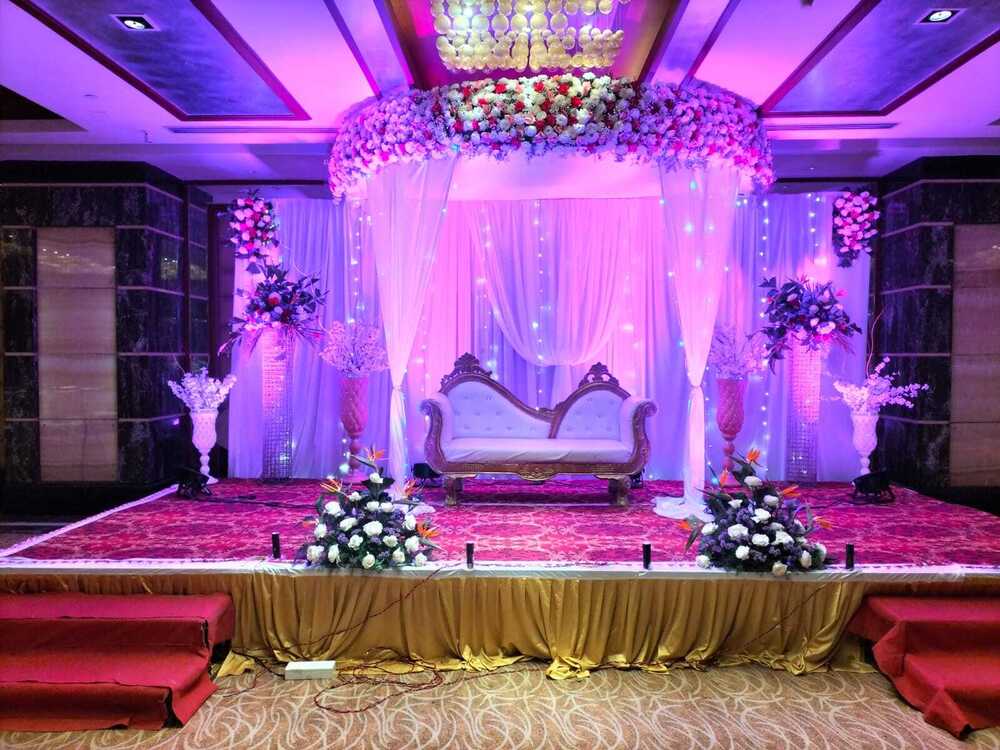 Stage Decoration Setup
