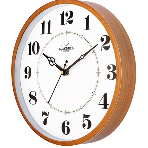 Wall Clock 2007 Wood