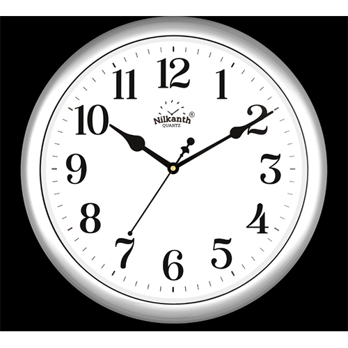 Wall Clock 913 Silver