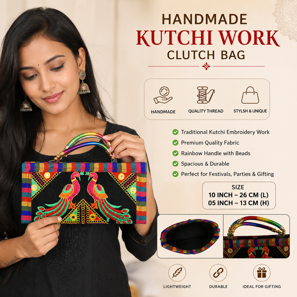 Premium Wedding Purse For Women 31 - Color: Black