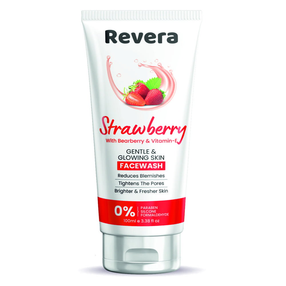 Revera Strawberry Bearberry Vitamin-E Face Wash Derma Company Franchise