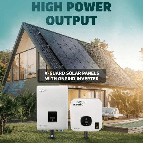 Solar Panel With Ongrid Inverter