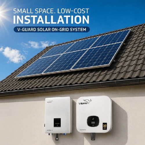 Solar Panel With Ongrid Inverter