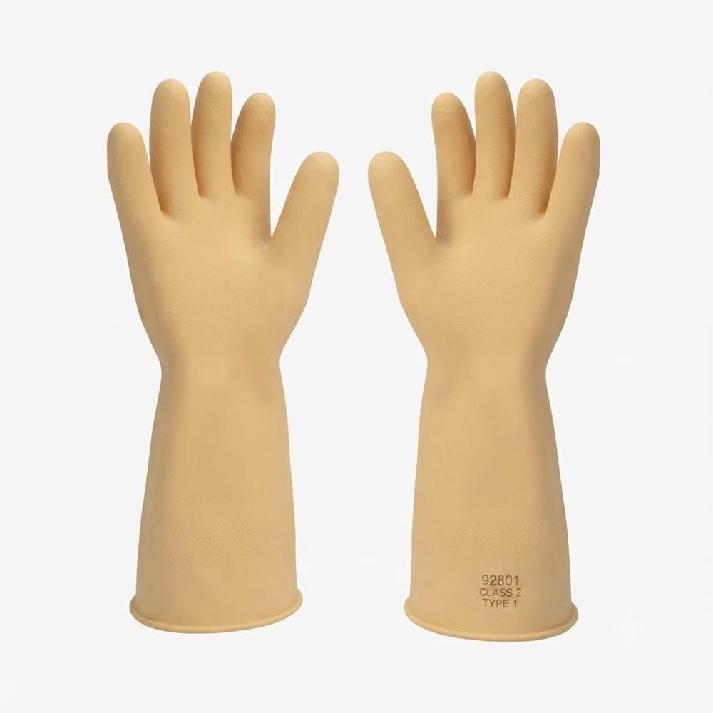 Crystal Make Electrical Gloves 5 kv(Class 00)