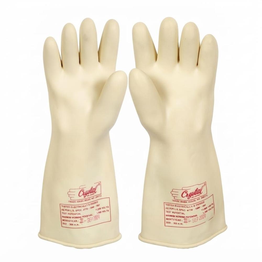 Crystal Make Electric Hand Gloves 11 KV