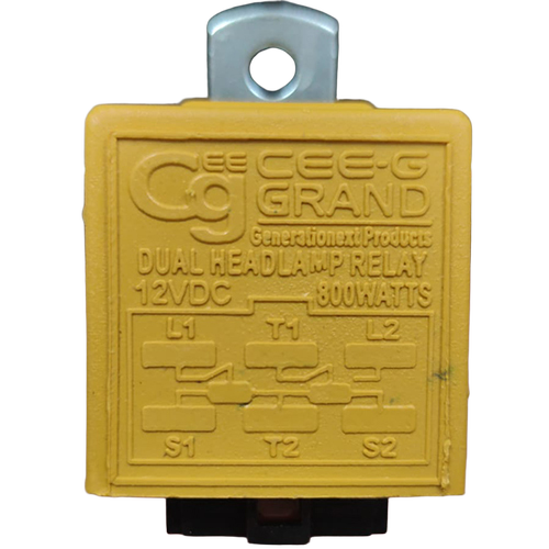 Dule Head Relay - Color: Yellow (Cover)