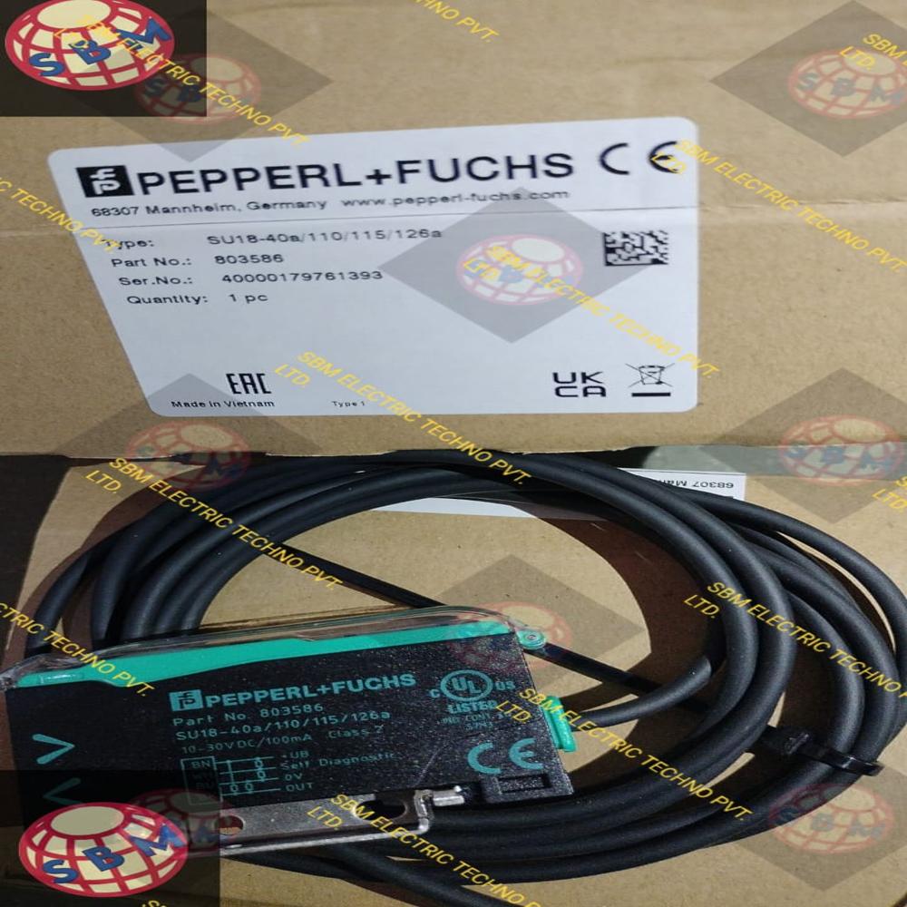 PEPPERL FUCHS PHOTOELECTRIC SENSOR, SU18-40A/110/115/126A