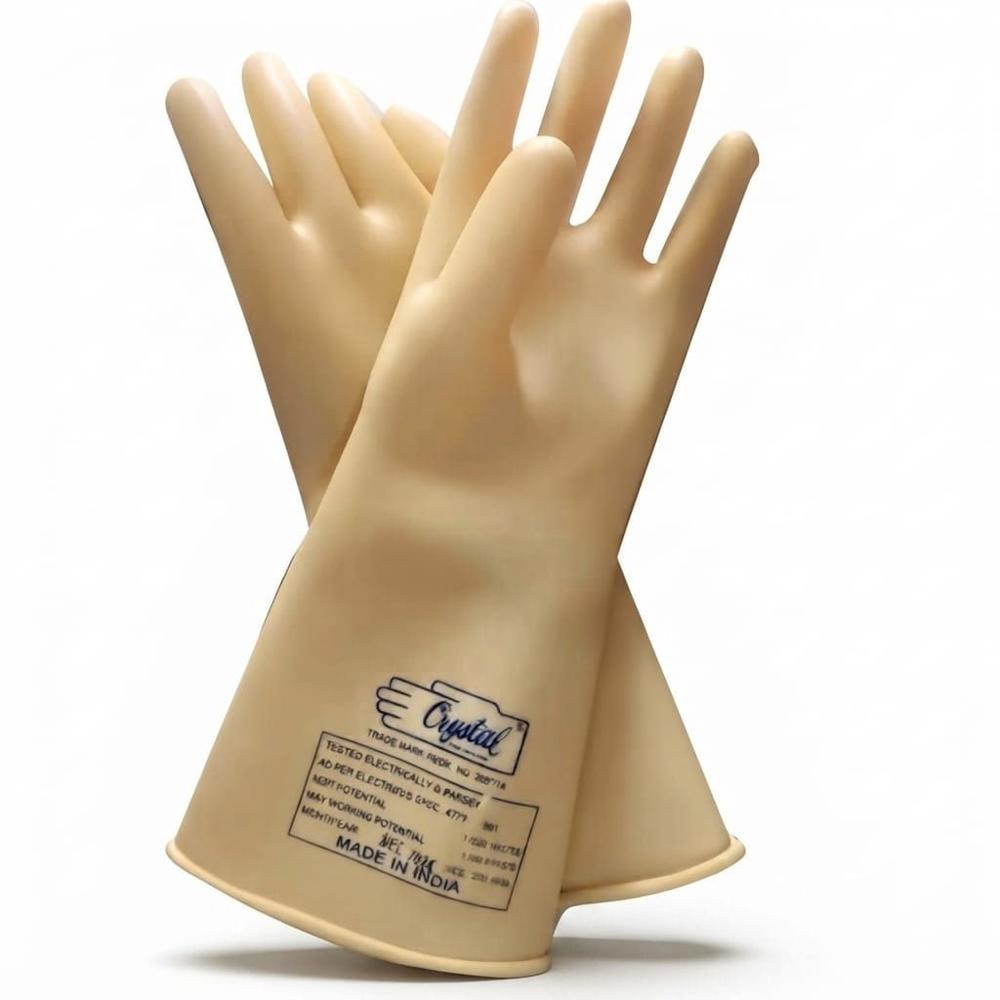  Crystal Make Electrical Gloves Class 4 