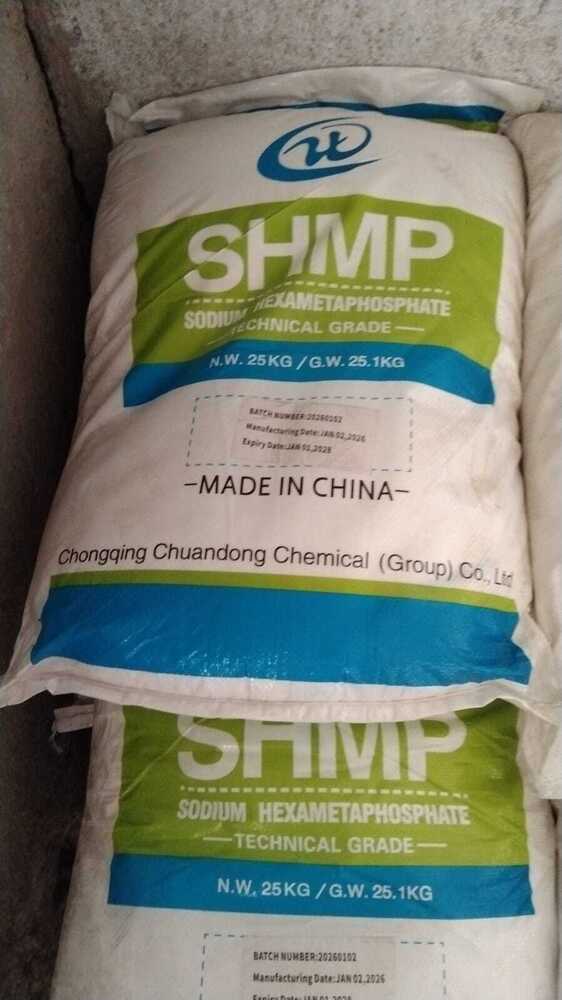 25 KGS SHMP Sodium Hexametaphosphate Technical Grade