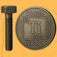UNS R50400 Titanium Grade 2