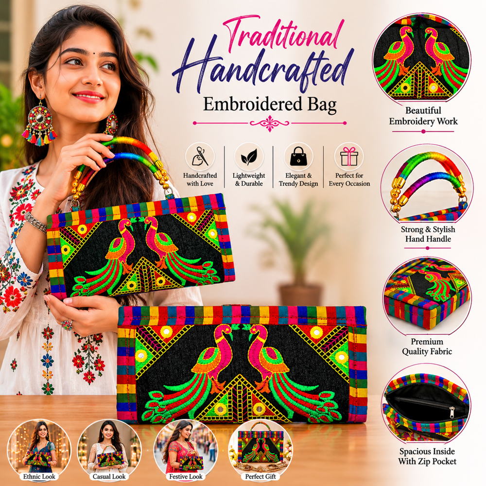 Premium Traditional Gujarati Purse  44