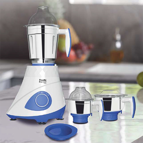 Blue Leaf Gold Mixer Grinder