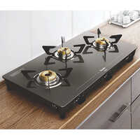 Luxe Modern Design Glass Top Gas Stove