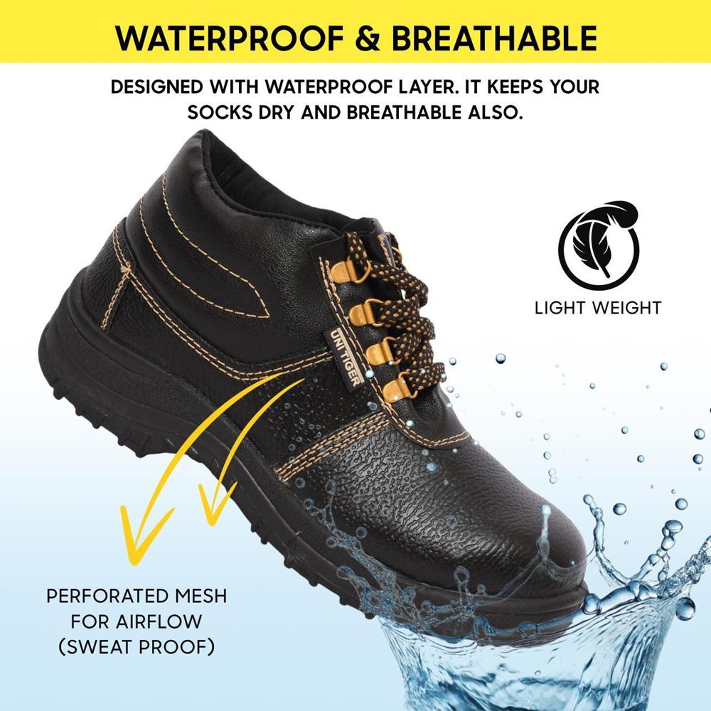 Safety Shoes - Color: Black