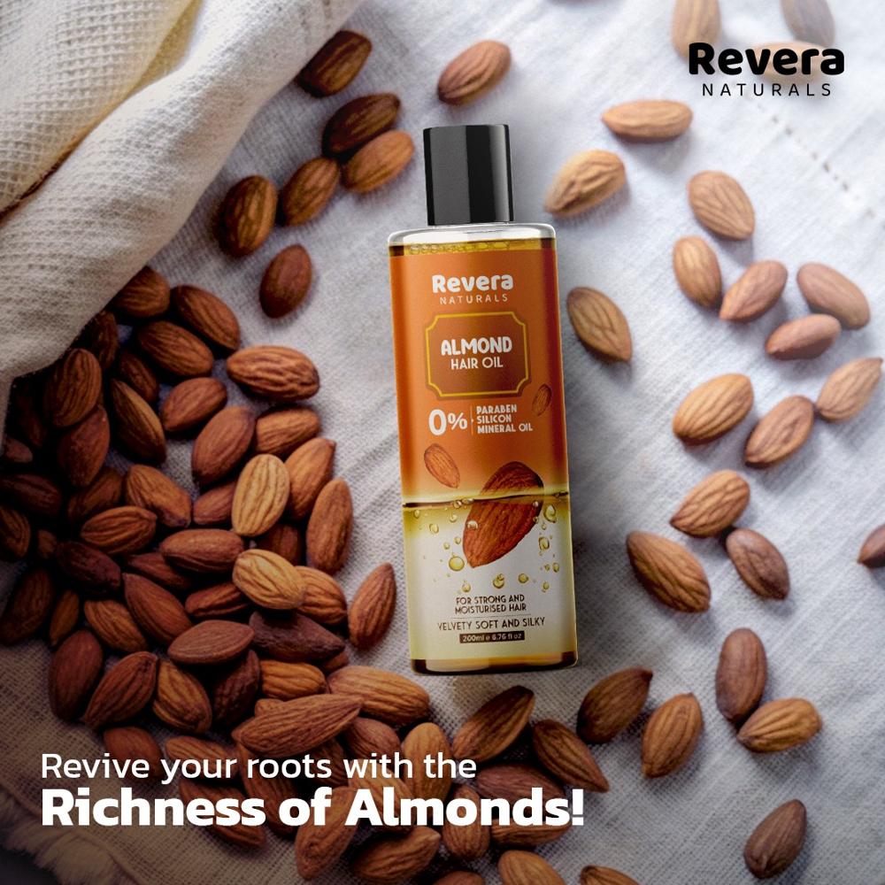Revera Naturals Almond Hair Oil Derma Company Franchise