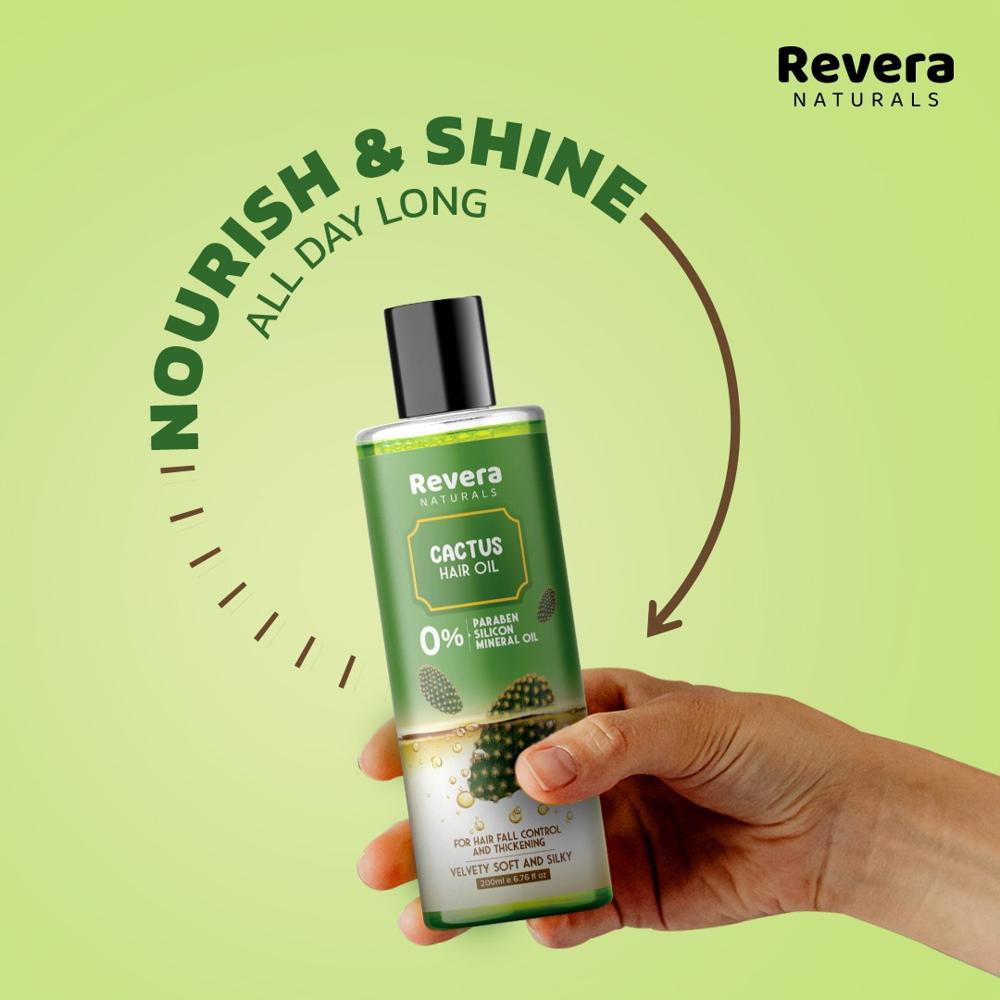 Revera Naturals Cactus Hair Oil Derma Company Franchise