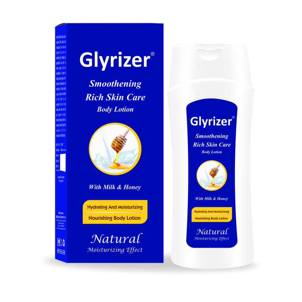 Glyrizer Smoothening Rich Skin Care with Milk & Honey Body Lotion Derma Company Franchise