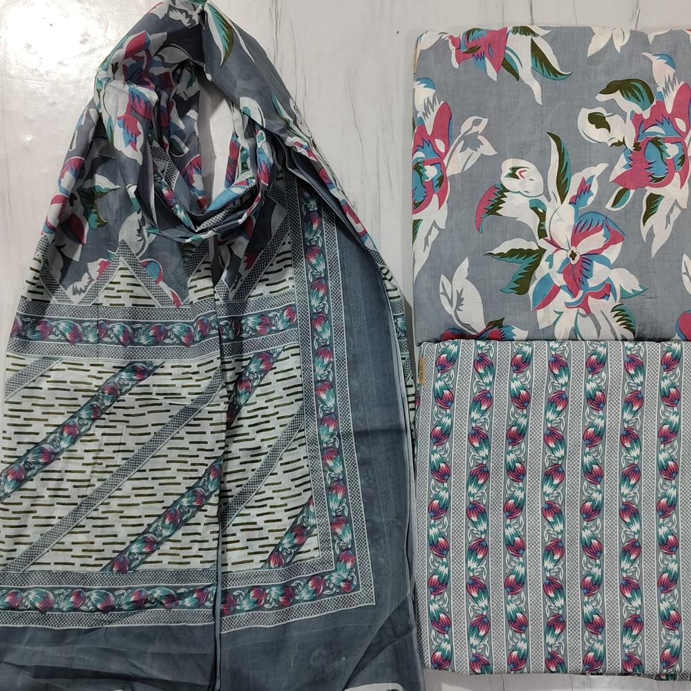 Cambric Cotton Dress Material