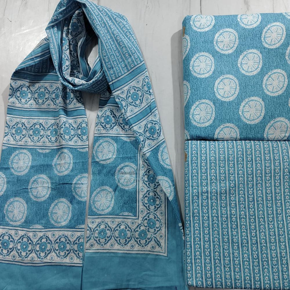 Cambric Cotton Dress Material