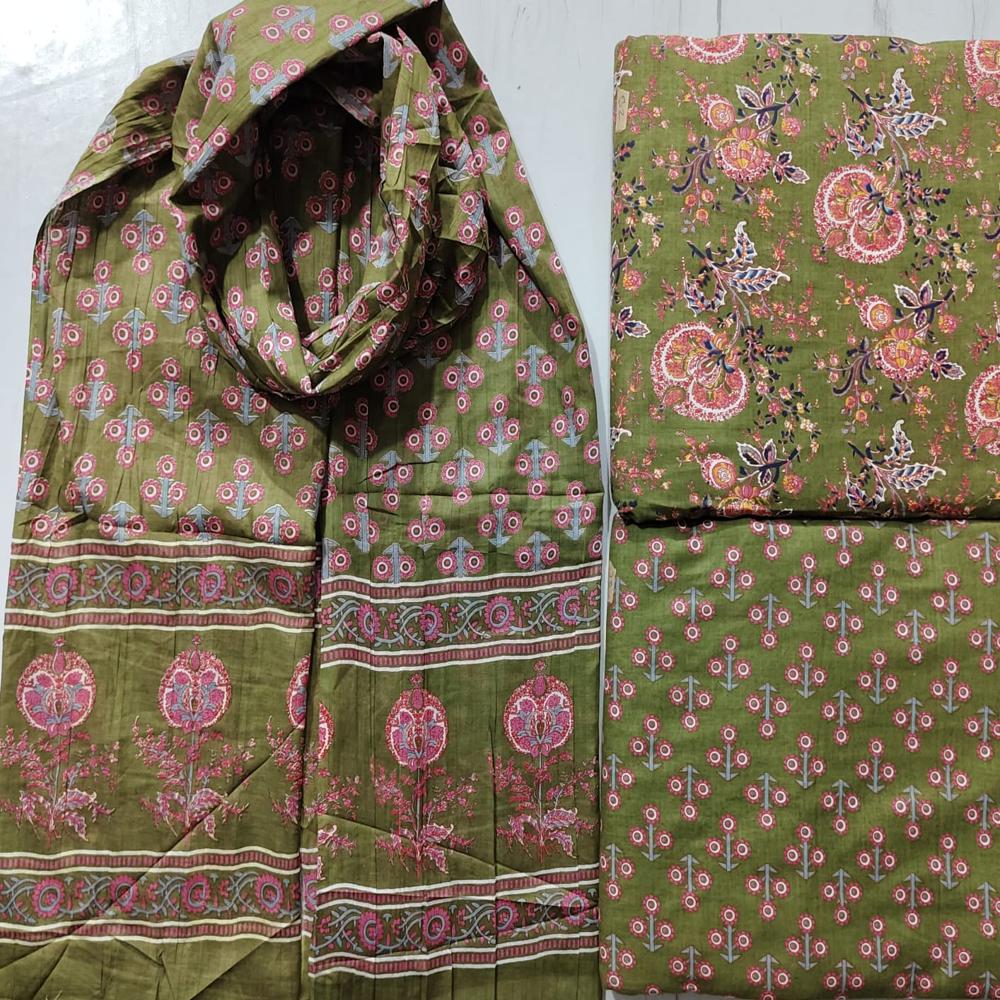 Cambric Cotton Dress Material
