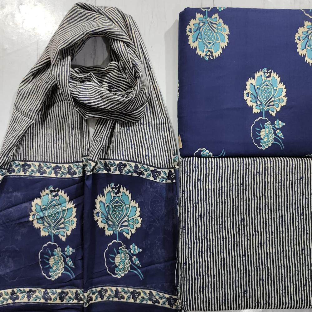 Cambric Cotton Dress Material
