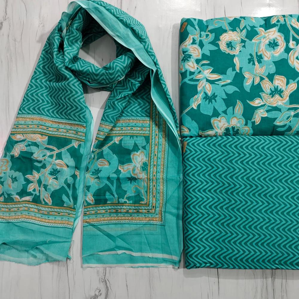 Cambric Cotton Dress Material