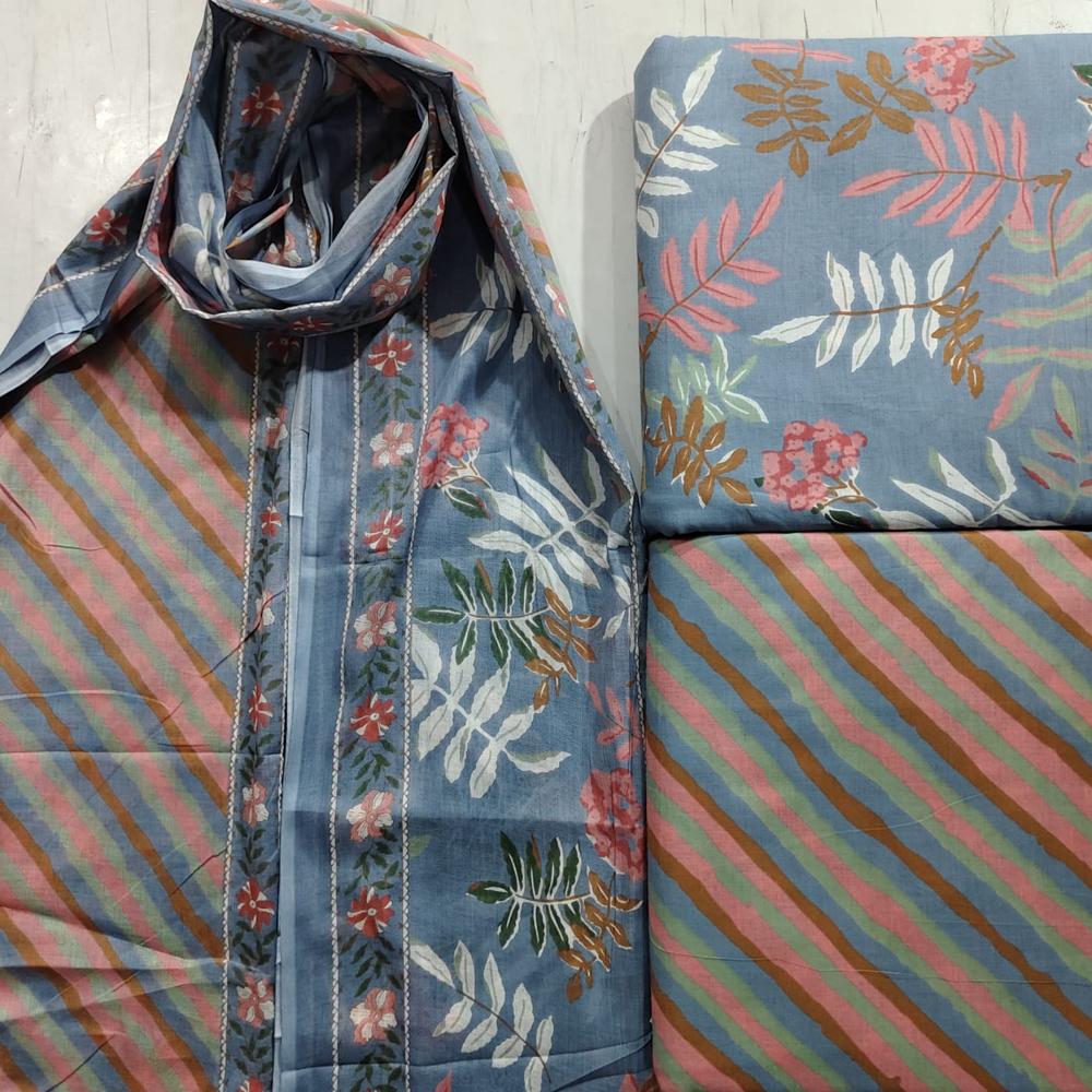 Cambric Cotton Dress Material