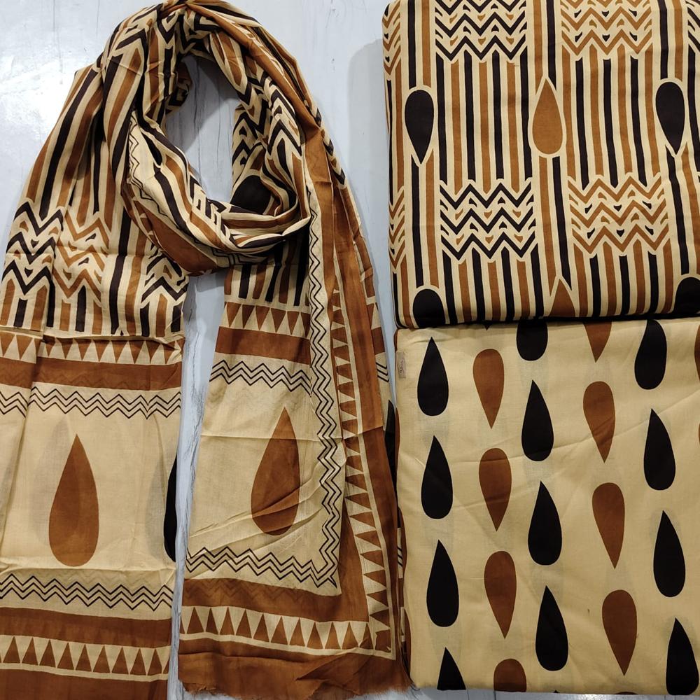 Cambric Cotton Dress Material