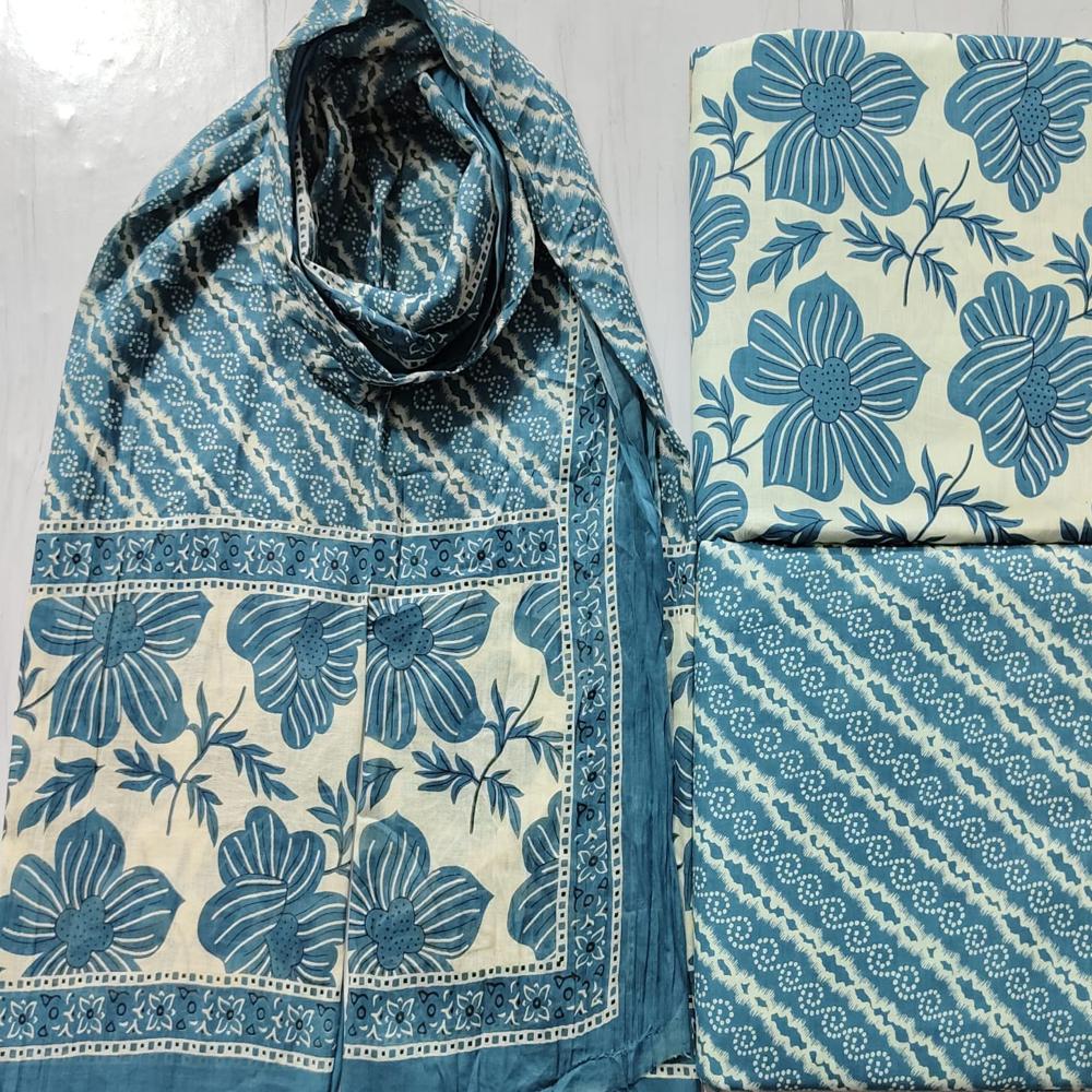 Cambric Cotton Dress Material