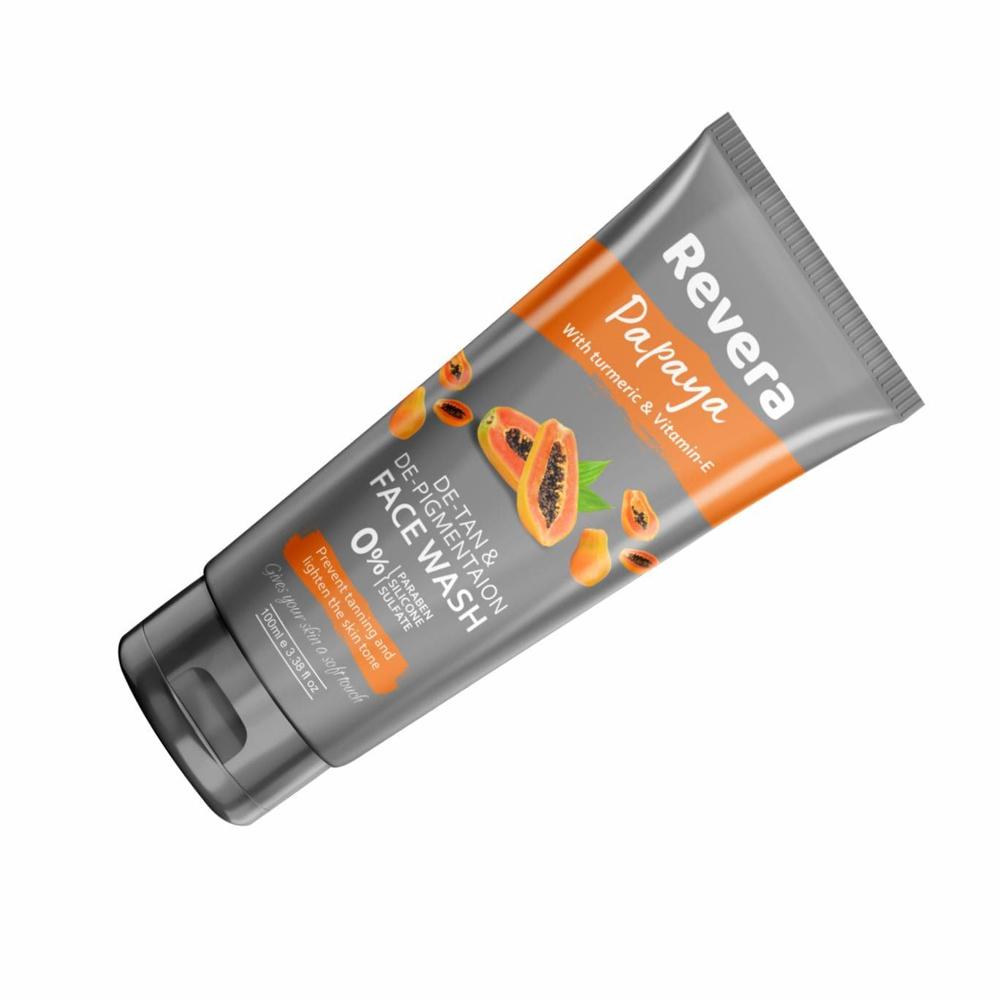Revera Papaya And Turmeric Face Wash Derma Company Franchise