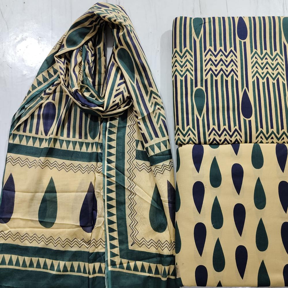 Cambric Cotton Dress Material