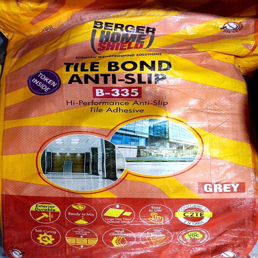 BERGER TILE ADIHISIVE ANTI SLIP GREY