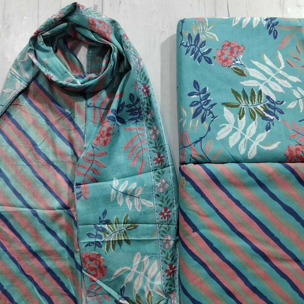 Cambric Cotton Dress Material