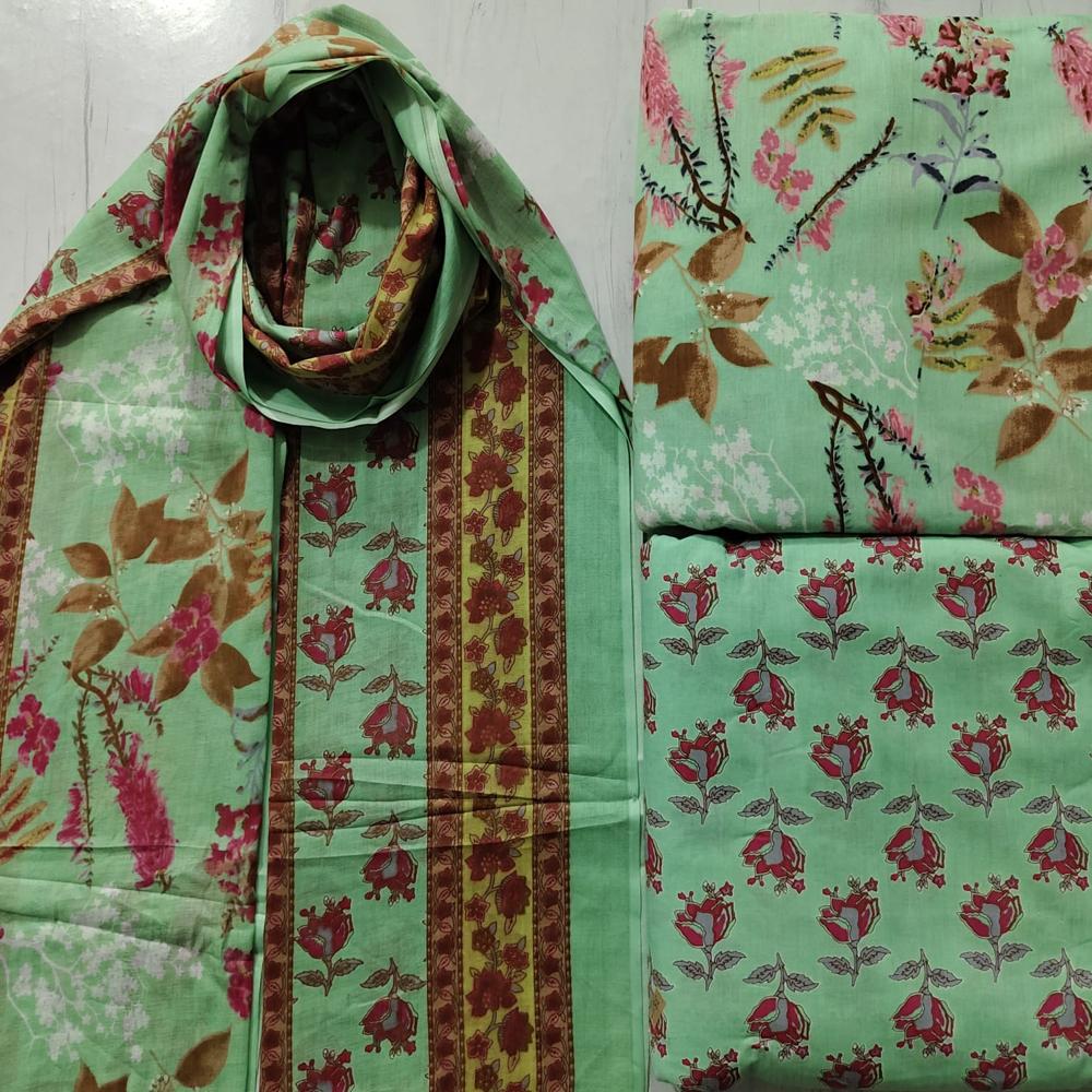 Cambric Cotton Dress Material