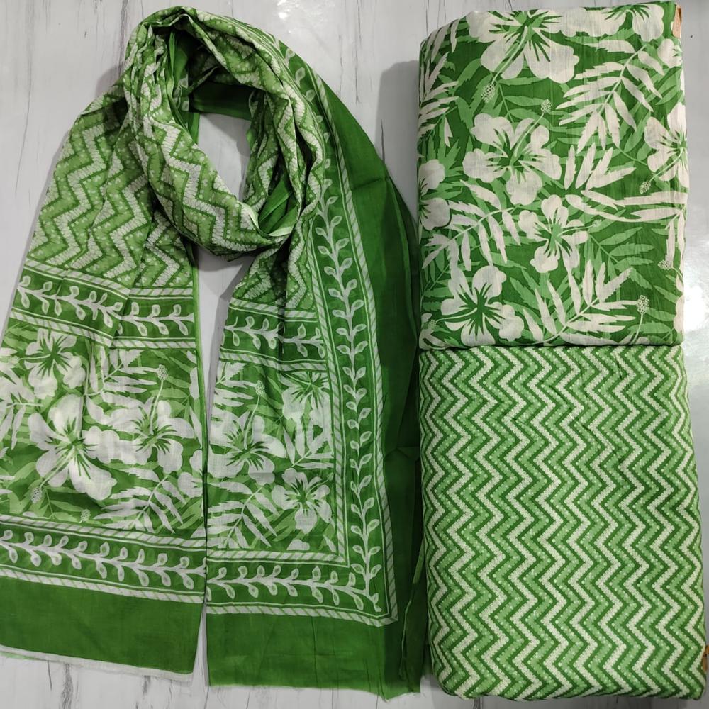 Cambric Cotton Dress Material
