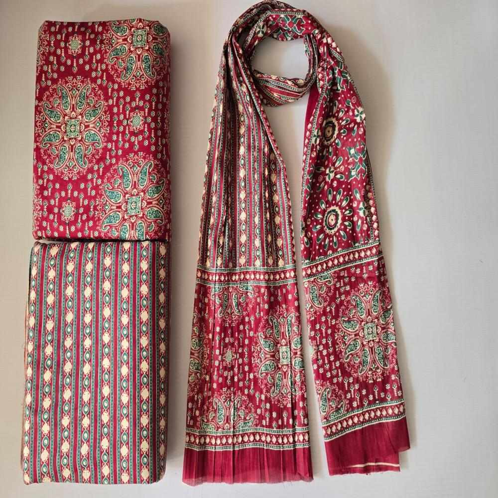 Cambric Cotton Dress Material