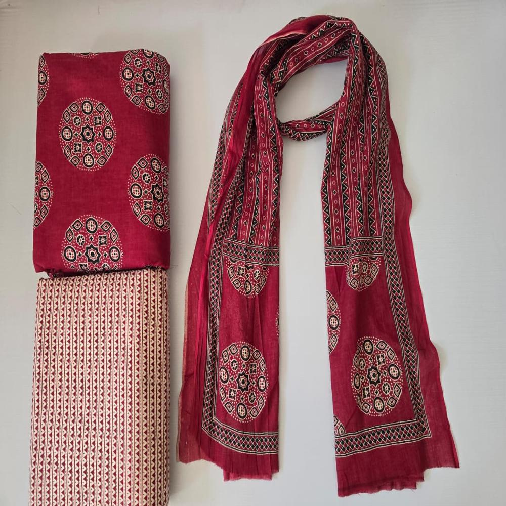Cambric Cotton Dress Material