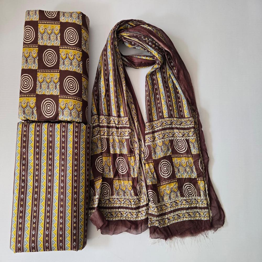 Cambric Cotton Dress Material